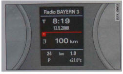 Rys. 8 System informowania kierowcy w zestawie wskaźników