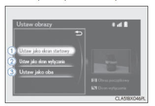 Dostępne ustawienia obrazów