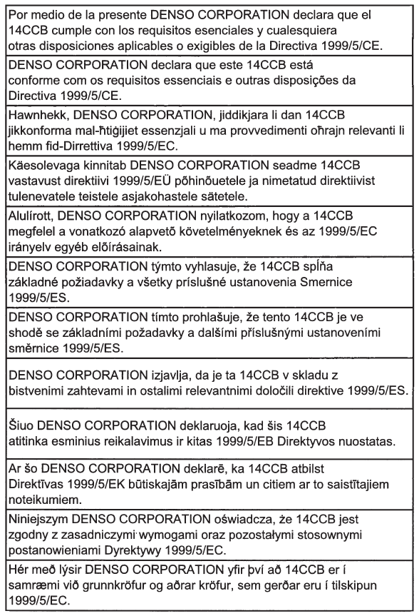 Certyfikat systemu elektronicznego kluczyka