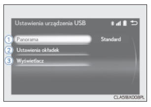 Zmiana ustawień dotyczących urządzeń USB
