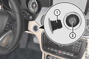 Położenia kluczyka poprzez przycisk Start-Stop