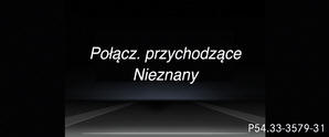 Przyjęcie połączenia