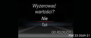 Zerowanie wartości